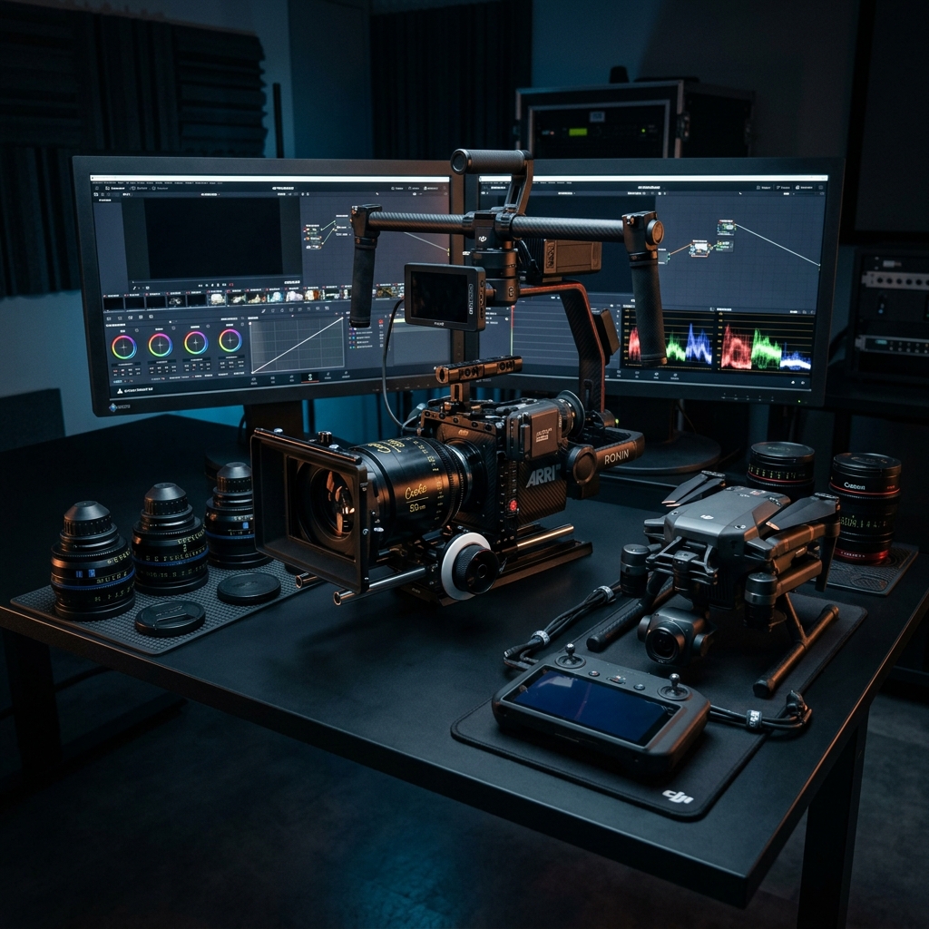 Equipamiento audiovisual profesional
